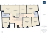 Renoviertes WG-Zimmer in der Fußgängerzone - Grundriss - hier WG-Zimmer 3