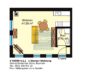 Studio-Apartment mit Terrasse in ruhiger Lage - Grundriss