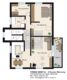 Traumhafte 3-Zimmer-Dachgeschosswohnung mit Balkon - Grundriss