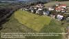 Baugrundstück mit herrlichem Weitblick auf den Schloßberg - Luftbild
