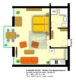 Sonniges, großes City-Apartment - Grundriss